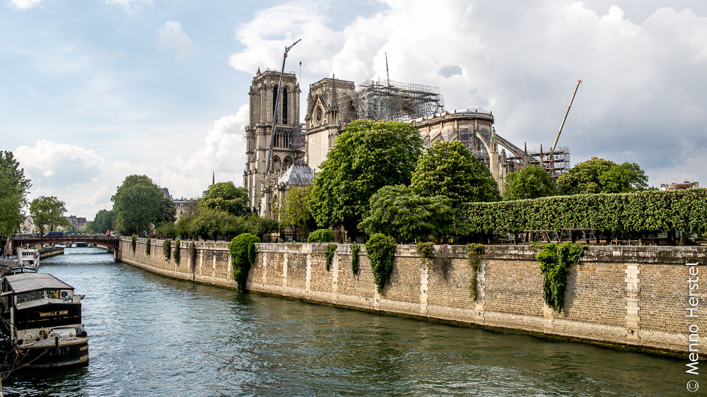 Parijs, Notre Dame, na de brand